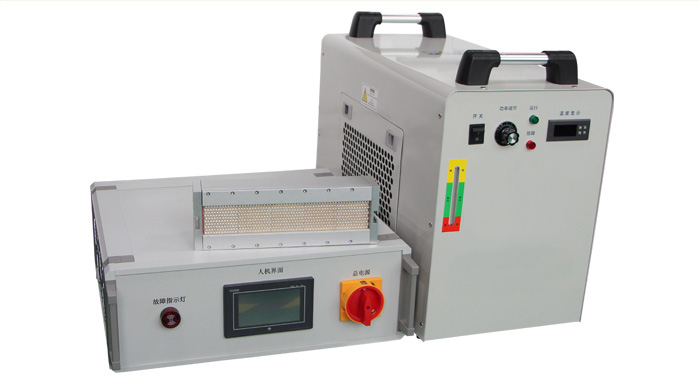 UV LED固化光源設(shè)備的三大配置照射頭、水冷機(jī)、電源驅(qū)動